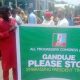 Ganduje’s position in limbo as Protesters Storm Hqters and Demand his removal